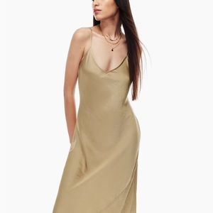 Aritzia Only Slip midi dress